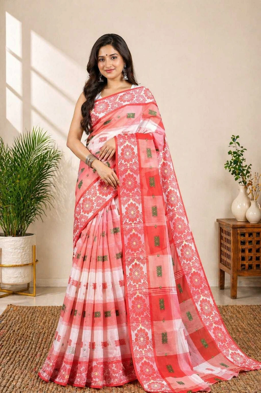 free-lal-sada-jamai-dristikone-no-blouse-original-imahmsevkkbtjuwe